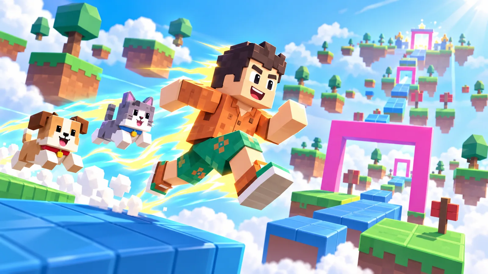 วิ่งทะลุฟ้า TURBO OBBY เกมวิ่งข้ามด่าน 3D เล่นฟรีบนมือถือ วิธีเล่น